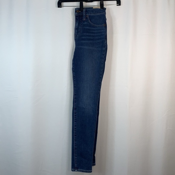 Madewell 9" Mid-Rise Skinny Jeans Medium Wash- 25- NWT - Picture 9 of 15